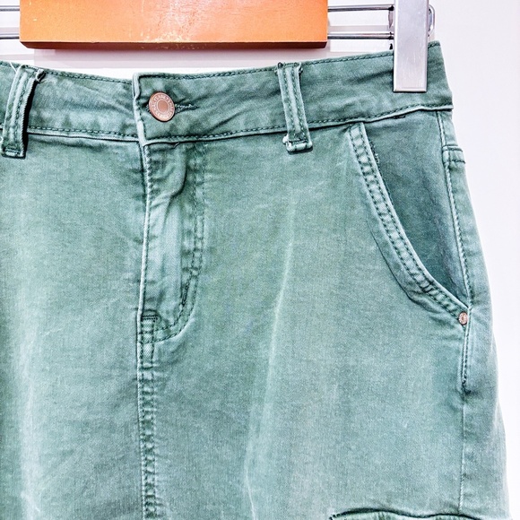 HAILYS Green jeans cargo skirt - Picture 4 of 6